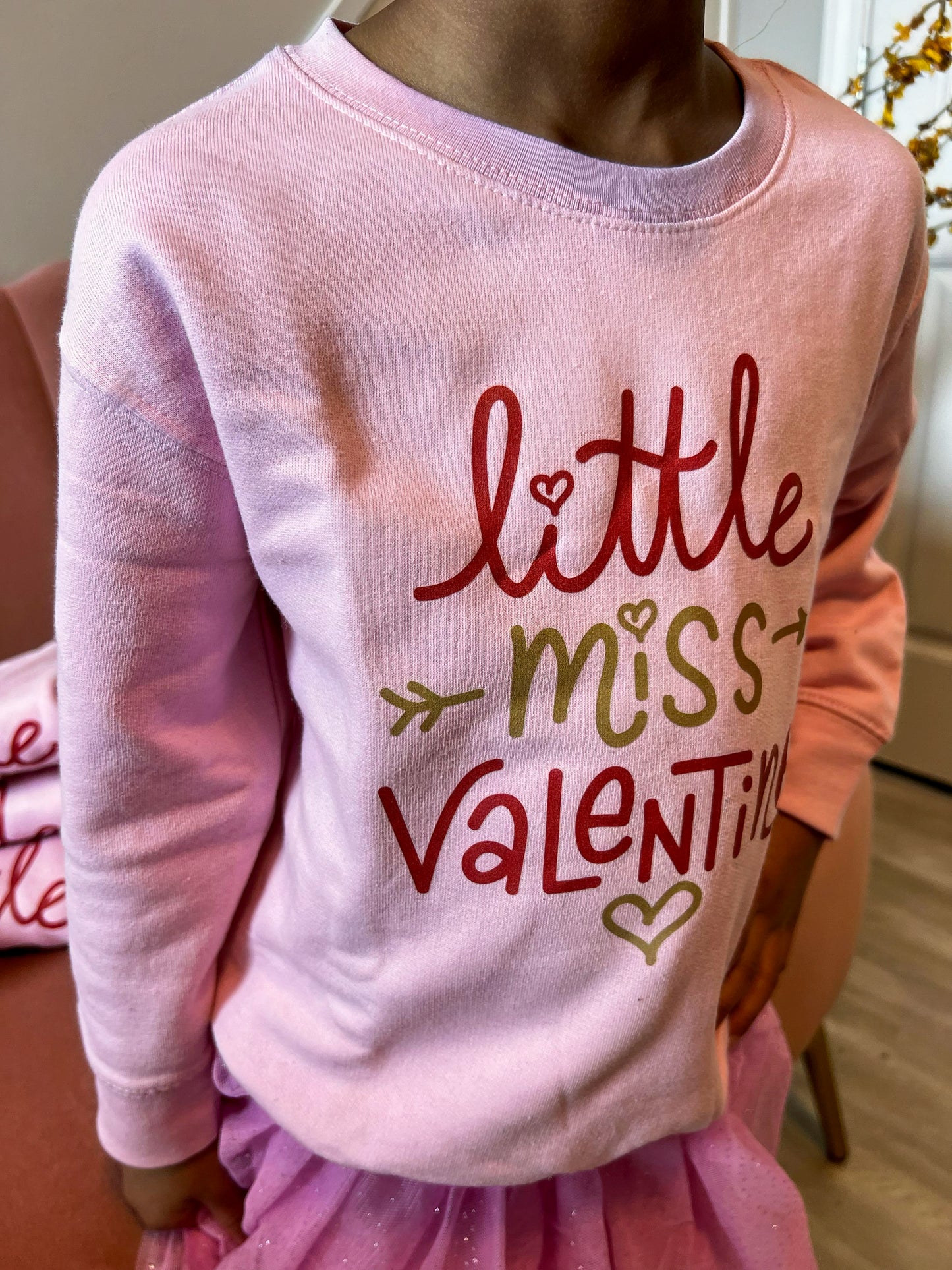 Toddler Little Miss Valentine Sweatshirt