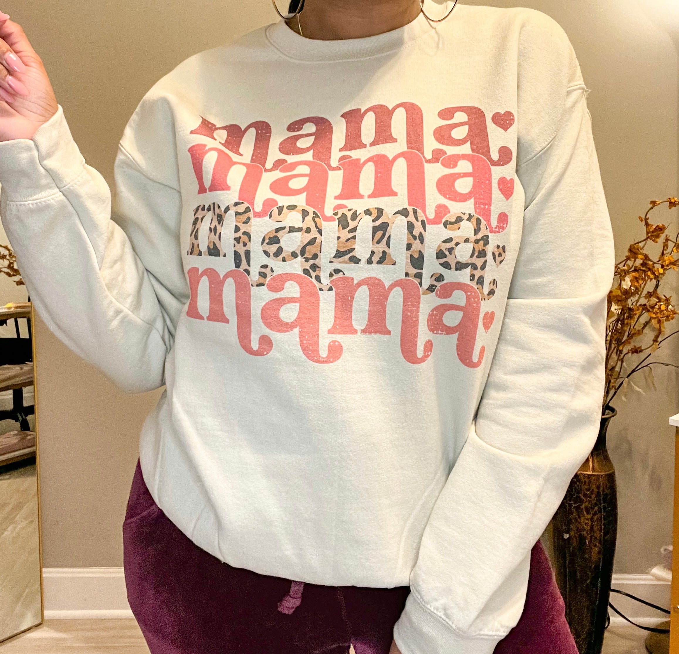 Mama babe sweatshirt hot sale