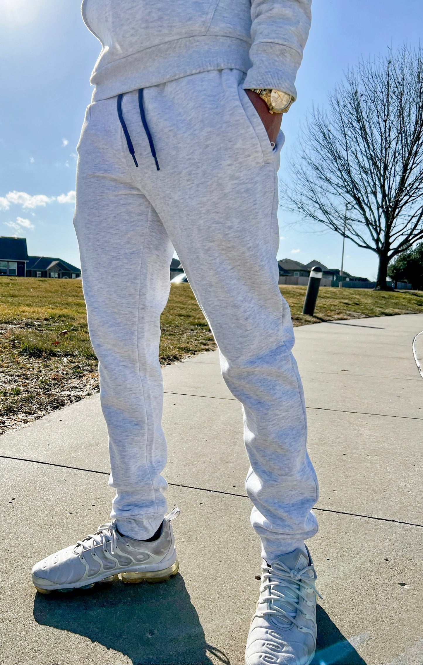 Grey Jogger Set