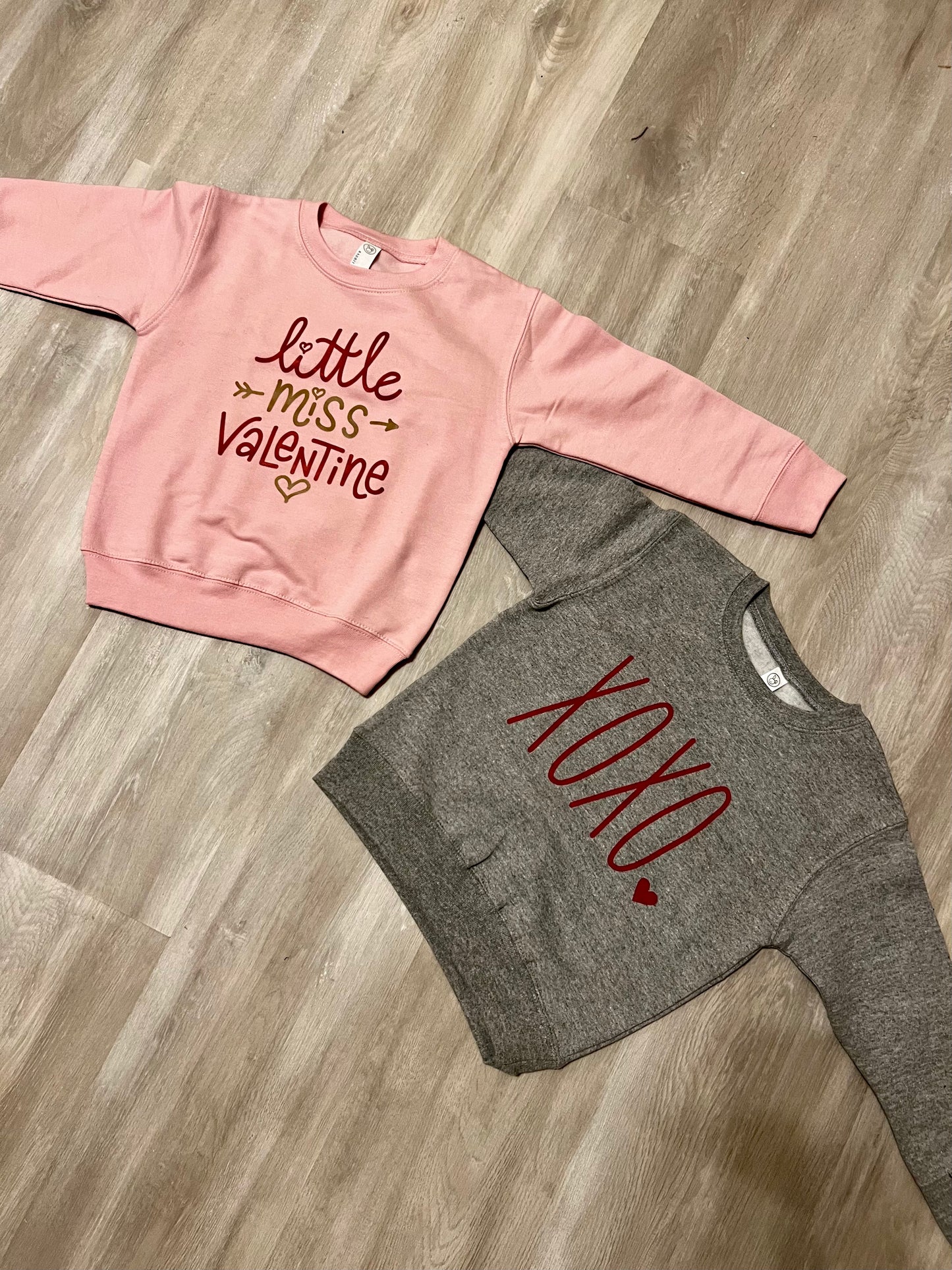 Toddler Little Miss Valentine Sweatshirt