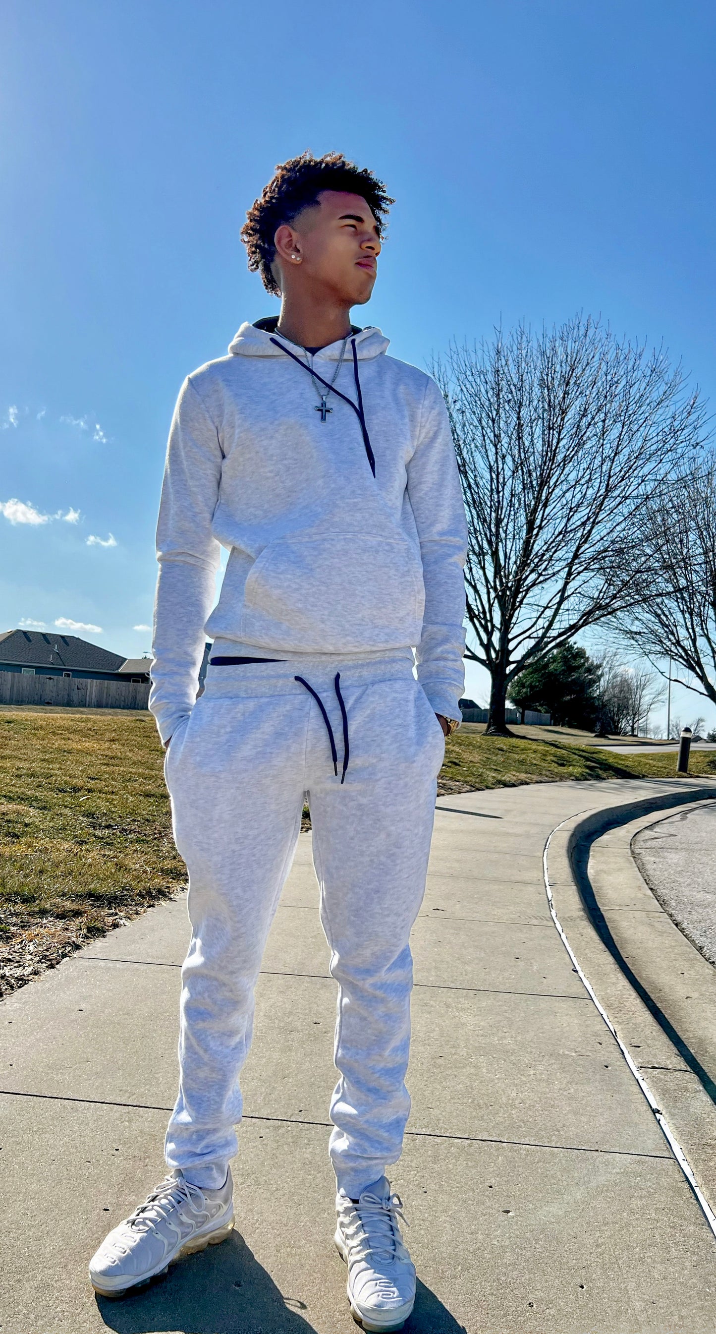 Grey Jogger Set